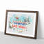 The Welcome to Las Vegas Sign - Picture Frame Painting Print-56856263-56856264