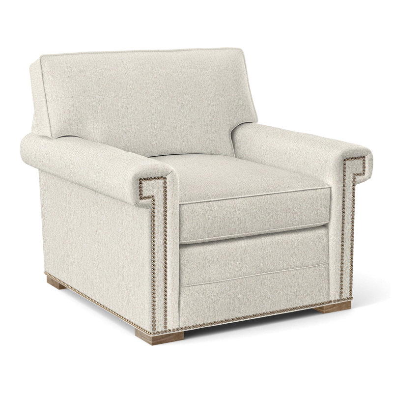 Fauteuil 36 po Davidson, Oui, Chenille Nompton Snow Crypton®, Hampton