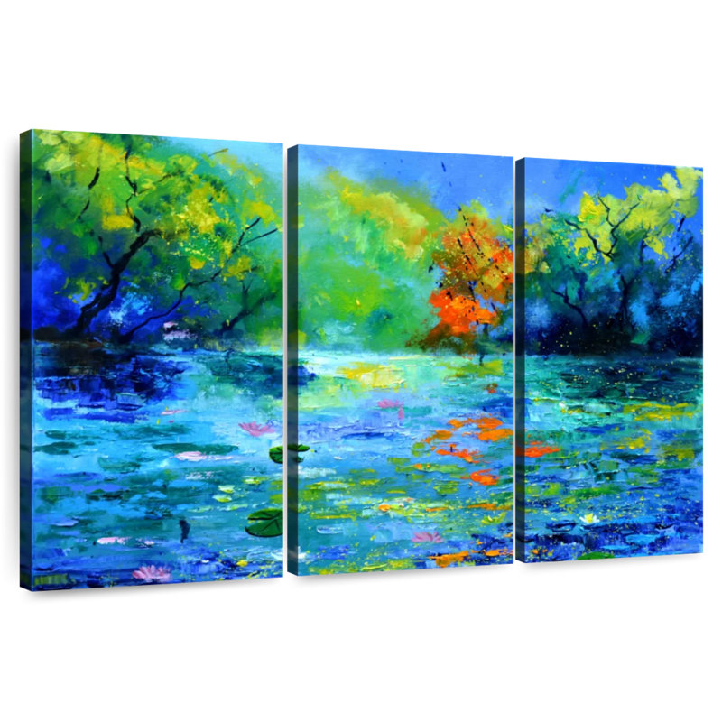 Avery Magic Pond Tranquility, H 36 po x l 57 po