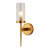 Transitional 1 Light Gold Wall Sconce-26392608