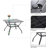 Leonard 4 - Person Patio Dining Set Umbrella Hole Included Square Table