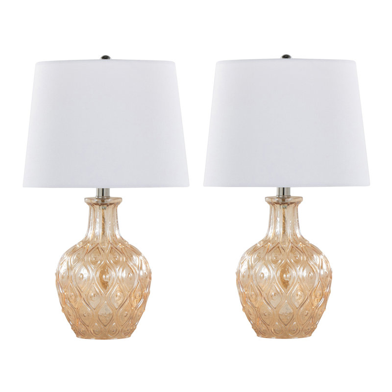 Lampe d'appoint 20 po Gloria, Doré