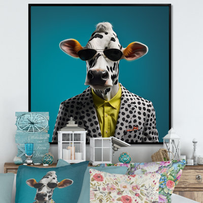 Lunettes de soleil mode vache
