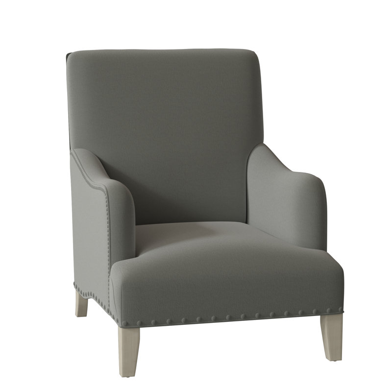 Hawley Upholstered Armchair, Pewter (9953 65), Espresso