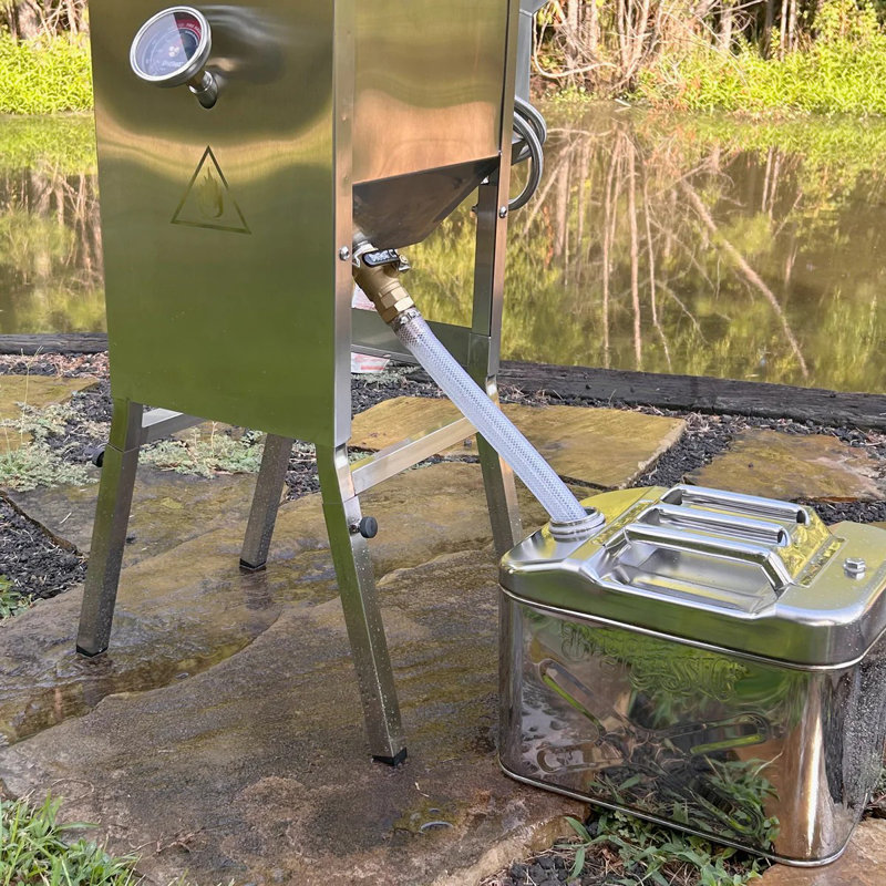 Bidon de 20 litres pour l'huile de cuisson