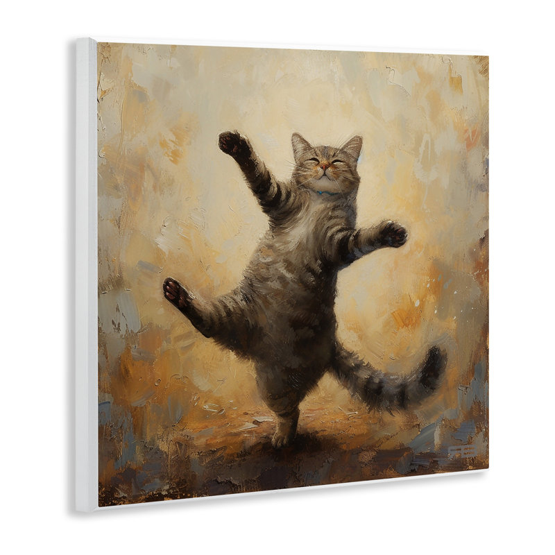 «Dancing Tabby Cat» par Roozbeh Bahramali