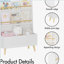Bibliothèque pour enfants, porte-revues et livres, organisateur de livres, armoire de rangement pour jouets