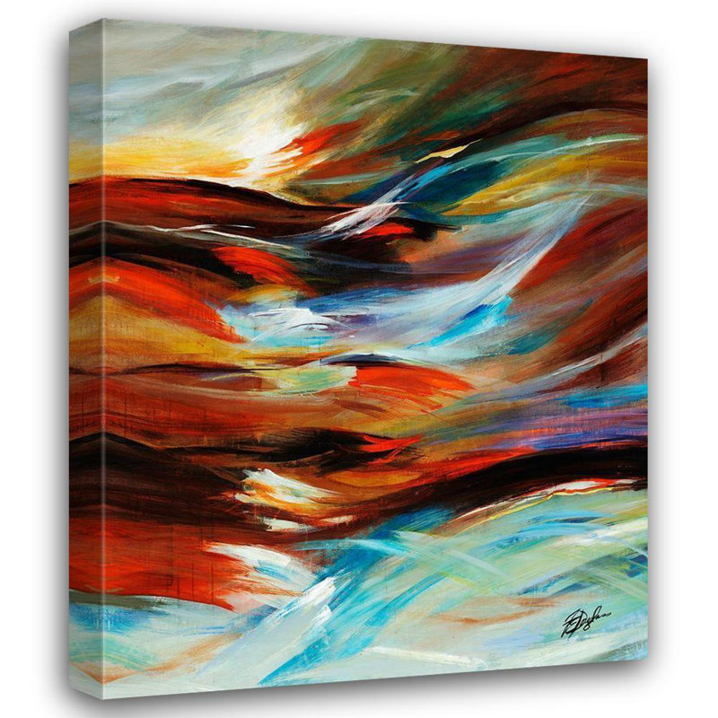 Art sur toile tendue par Brayden Studio® Douglass, Farrell Gallery: Moroccan Wind 2033229, H 44 po x l 36 po