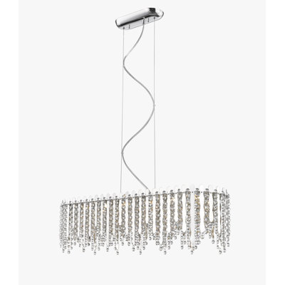 Rubenstein 6 - Light LED Crystal Pendant