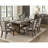 Modern Dining Table With Self-Storing Extension Leaf