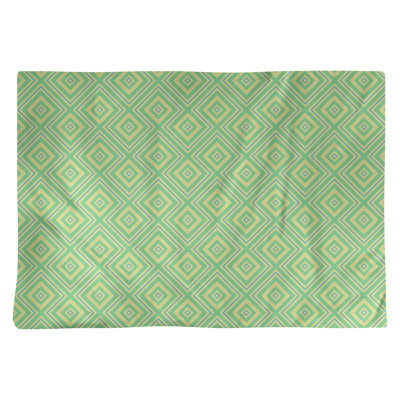 Napperon en coton 18 po Square Lattice