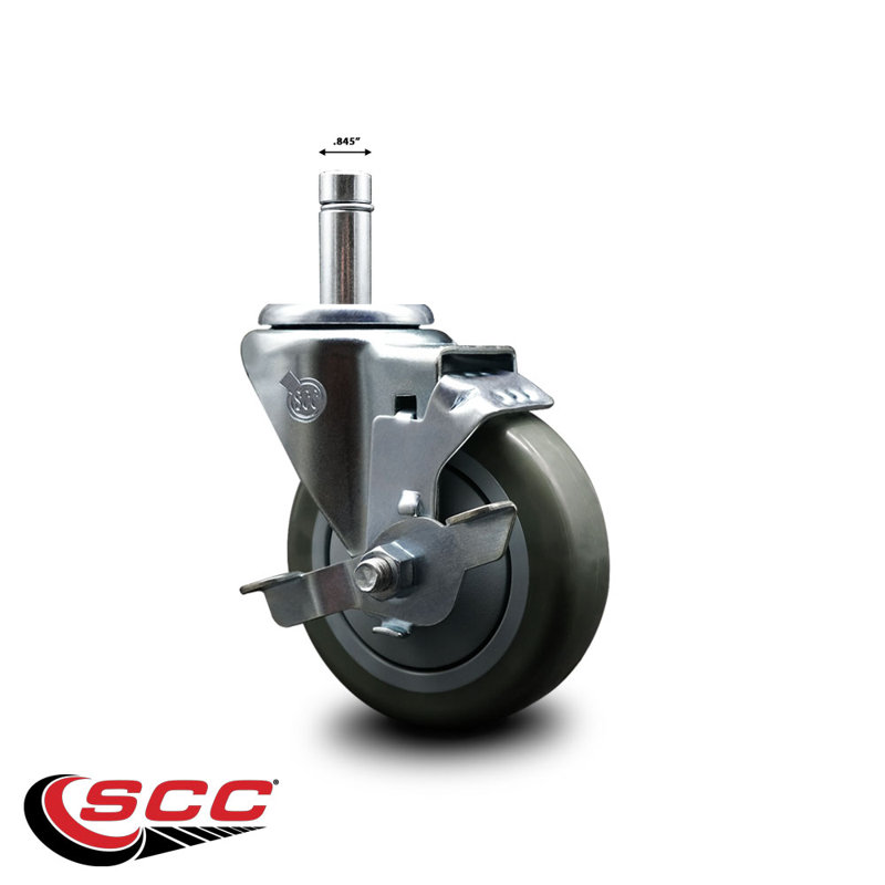 Regency 460UCRTCSTRB Replacement Caster with Brake - SCC