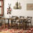 Jahanzeb 6 - Person Trestle Dining Set