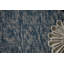 Elemental Accent Rug - Blue Distressed Geometrical Print-1474403254
