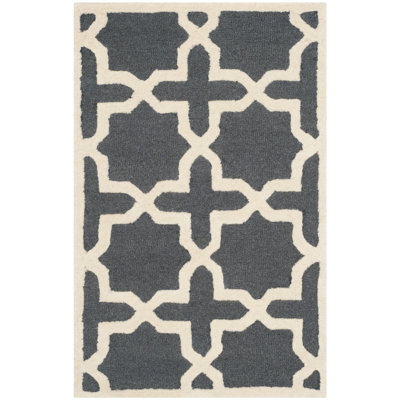 Igna Hand Tufted Wool Geometric Rug