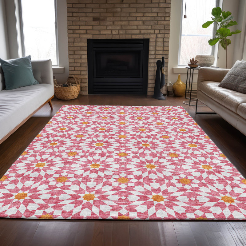 Tapis intérieur / extérieur avec envers antidérapant Withams, Rectangle 8 pi x 10 pi