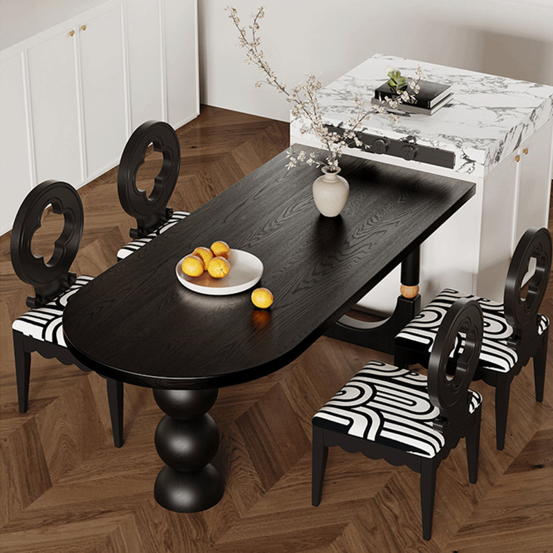 Table de salle à manger 70,87 po, H 29,53 po x l 70,87 po x P 31,5 po