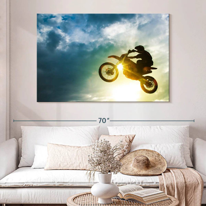 Sireci Dirt Bike Jump, 34" H x 51" W