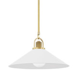 Syosset 1 - Light Single Cone Pendant