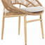 Chaise d'extérieur en osier de style papasan-535372855