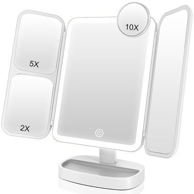 Mirror with Shelves