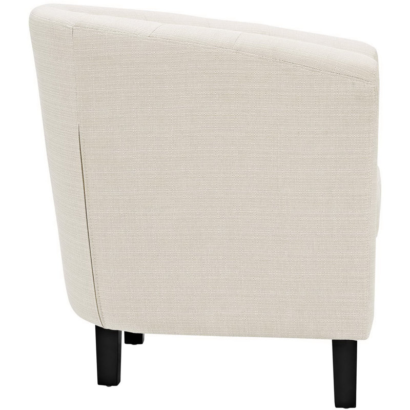 Modway Prospect Upholstered Armchair, Beige