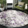 Jeter Abstract Gray/Purple Area Rug