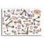  «Mid Century 1 Blush» par Cheryl Warrick, art mural en verre acrylique, 16 po x 12 po-752041514
