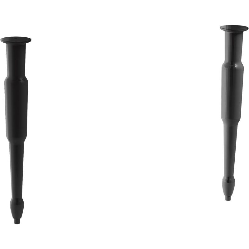 Farmstead Contemporary Legs, Iron Black