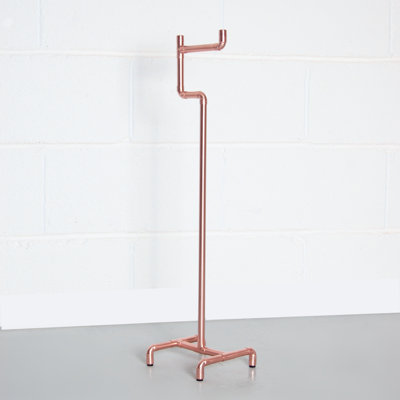QuirkHub Free Standing Toilet Roll Holder