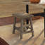 Alegria Solid Wood Counter Stool