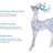4 Ft Pre-Lit LED Light Up Iridescent Deer Lighted Display