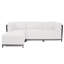 Housse pour repose-pieds à coussins carrés Woodsen-21579129