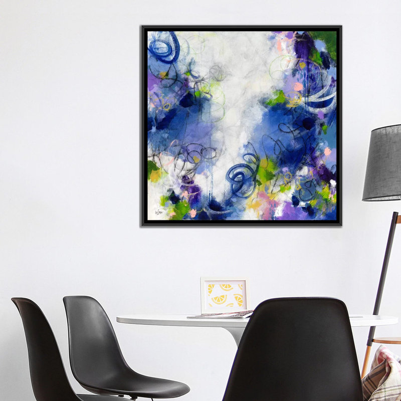 « vents of the rites », impression sur toile, H 18 po x l 18 po x P 1,5 po, Toile avec cadre noir, Pas de tapis