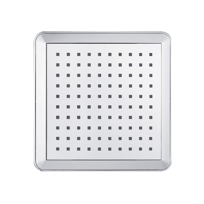 Kingston Brass Shower Scape 9-5/8-Inch Square Rainfall ABS Shower Head, Polished Chrome