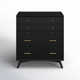 Williams 4 Drawer 38'' W Solid Wood Chest
