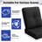 2-Piece Outdoor Deep Seat Cushion Set (4" Thick) - Fade-Resistant Olefin Fabric-51937978-51979987