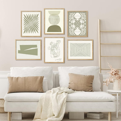 " Garden Flower " 6 - Pieces