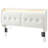Wingback Upholstered Headboard With Storage Shelf, USB And Ambient Light-434768766