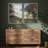 Rustic Countryside " Alpine Splendor and Verdant Mountainous Landscape " 2 Piece Art Print-98374064-98374063