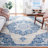 Arvillia 802 Area Rug In Ivory / Navy-923007295