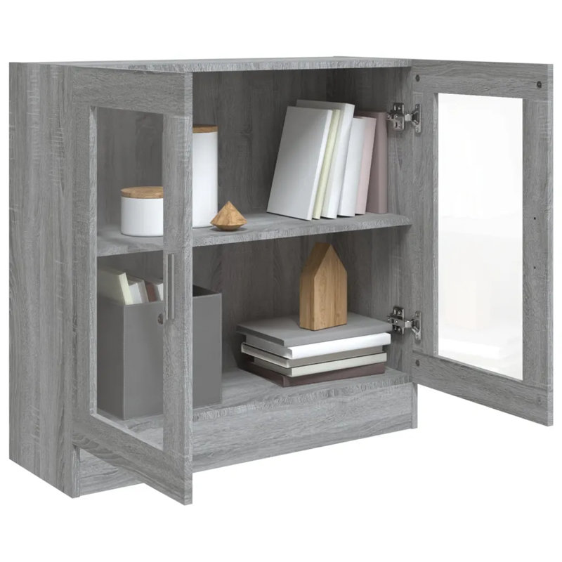 Avriel 2 -Door 1 -Shelf, Grey Sonoma