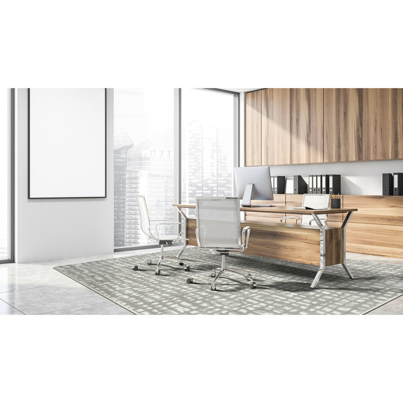 WorkSpace Fools Gold Area Rug, Rectangle 5'4" x 7'8"