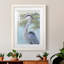 Blue Heron Portrait I - peinture encadrée-1128742169-1128742167