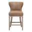 Tabouret de comptoir pivotant Gineen Milton