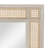 Mango Wood / Mdf / Cane Fitted  Mirror