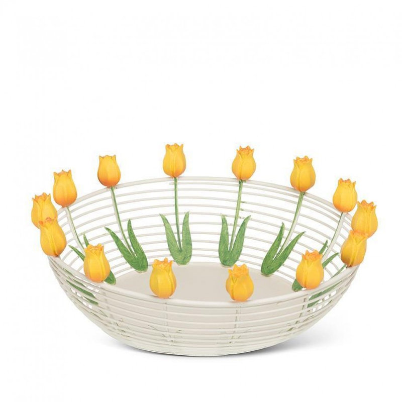 Bol décoratif en tulipe