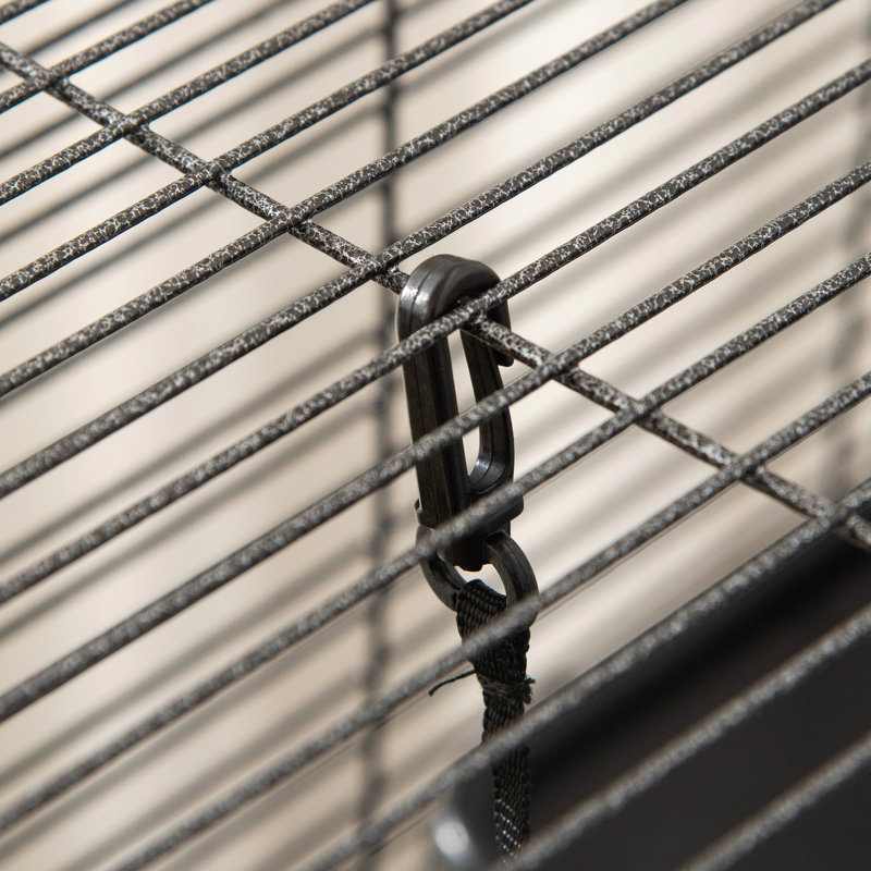 Cage à roulettes pour petits animaux Pawhut