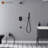 Calder Complete Shower System with Rough in-Valve-61901561