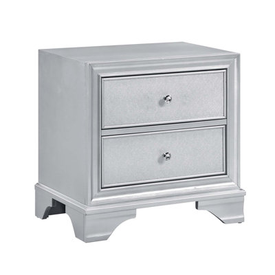Table de chevet contemporaine avec rangement fonctionnel